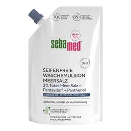 Abbildung: Sebamed Meersalz Wasch-Emulsion  400 ml, Emulsion PZN 17963501