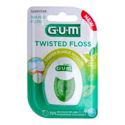 Abbildung: GUM Twisted Floss waxed Zahnseide 50 m 1 St PZN 17964251