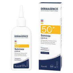 Abbildung: Dermasence Solvinea Liquid AK LSF 50 + 75 ml, Tonikum PZN 17971104