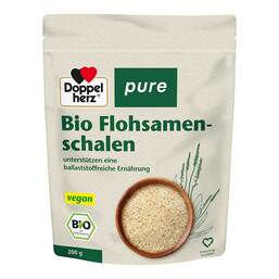 Abbildung: Doppelherz Bio Flohsamenschalen pure Pulver Pulver, 200 g PZN 17974309