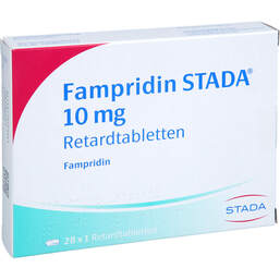 Abbildung: Fampridin STADA 10 mg Retardtabletten 28 St, Retard-Tabletten PZN 17975266