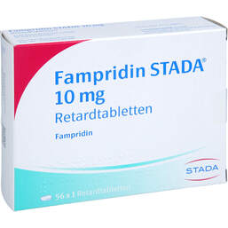 Abbildung: Fampridin STADA 10 mg Retardtabletten 56 St, Retard-Tabletten PZN 17975272