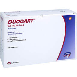 Abbildung: Duodart 0,5 mg / 0,4 mg Hartkapseln 90 St, Hartkapseln PZN 17975591