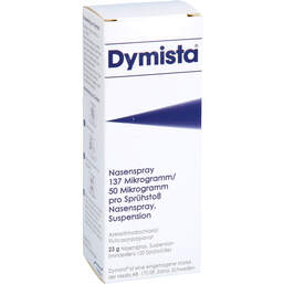 Abbildung: Dymista Nasenspray 137 µg / 50 µg / Sprühstoß 23 g, Nasenspray PZN 17976811