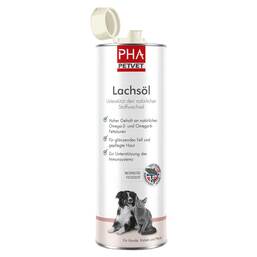 Abbildung: PHA Lachsöl für Hunde / Katzen / Pferde 500 ml, Öl PZN 17979100
