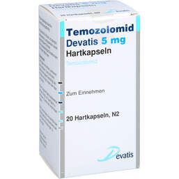 Abbildung: Temozolomid Devatis 5 mg Hartkapseln 20 St, Hartkapseln PZN 17981858