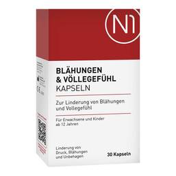 Abbildung: N1 Blähungen & Völlegefühl Kapseln 30 St, Kapseln PZN 17983076