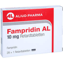 Abbildung: Fampridin AL 10 mg Retardtabletten 28 St, Retard-Tabletten PZN 17985164