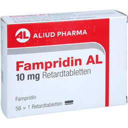 Abbildung: Fampridin AL 10 mg Retardtabletten 56 St, Retard-Tabletten PZN 17985170