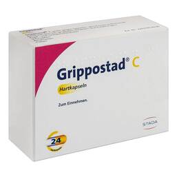 Abbildung: Grippostad C Hartkapseln 24 St, Hartkapseln PZN 17987559