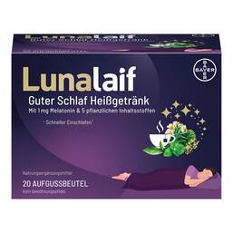 Abbildung: Lunalaif Guter Schlaf Heißgetränk Beutel 20 St, Beutel PZN 17987619