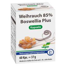 Abbildung: Weihrauch 85% Boswellia Plus Kapseln Kapseln, 60 St PZN 17997598