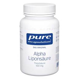 Abbildung: Pure Encapsulations Alpha Liponsäure 100 mg Kapseln 120 St, Kapseln PZN 18003542
