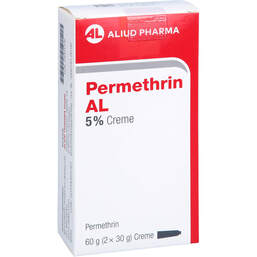 Abbildung: Permethrin AL 5% Creme 60 g, Creme PZN 18004346