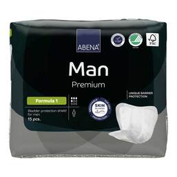 Abbildung: Abena Man Premium formula 1 Einlagen 15 St PZN 18007511