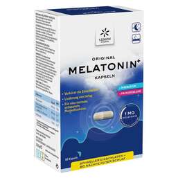 Abbildung: Melatonin Plus Kapseln Kapseln, 60 St PZN 18010660