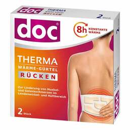 Abbildung: doc® THERMA Wärme-Gürtel Rücken 2 St PZN 18017136