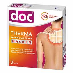 Abbildung: doc® THERMA Wärme-Auflage Nacken 2 St PZN 18017159