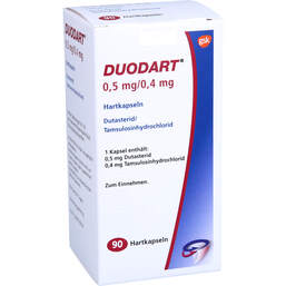 Abbildung: Duodart 0,5 mg / 0,4 mg Hartkapseln 90 St, Hartkapseln PZN 18022019