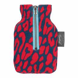 Abbildung: Fashy Taschenwärmer 0,3 l Leo-Bezug koralle 1 St PZN 18026069