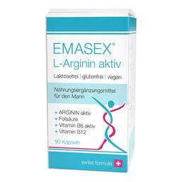 Abbildung: Emasex L-Arginin aktiv Kapseln Kapseln, 90 St PZN 18027123