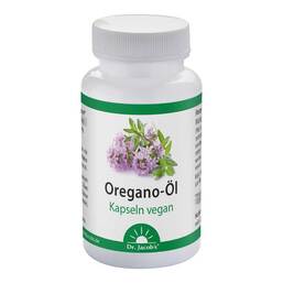 Abbildung: Oregano Öl Kapseln vegan Dr. Jacobs 60 St, Kapseln PZN 18028074