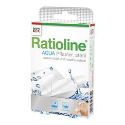 Abbildung: Ratioline aqua Pflasterstrips in 2 Größen 20 St, Pflaster PZN 18032414