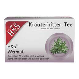 Abbildung: H&S Wermut Filterbeutel 20X1.5 g, Filterbeutel PZN 18033046