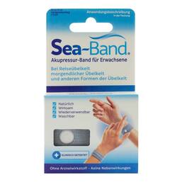 Abbildung: Sea-Band Akupressurband für Erwachsene grau 2 St PZN 18036122
