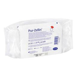 Abbildung: Pur-Zellin 4x5 cm keimreduziert Rolle 500 St, Tupfer PZN 18036694