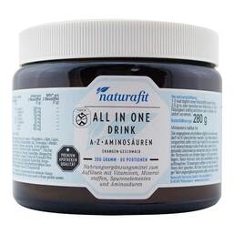 Abbildung: Naturafit All In One A-Z + Aminosäuren Pulver 280 g, Pulver PZN 18039209