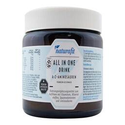 Abbildung: Naturafit All In One A-Z + Aminosäuren Pulver 140 g, Pulver PZN 18039215