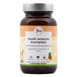 Abbildung: For You multi enzym komplex Kapseln 60 St, Kapseln PZN 18045411