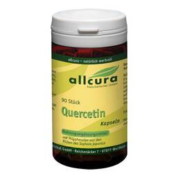 Abbildung: Quercetin 250 mg Kapseln 90 St, Kapseln PZN 18046020