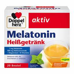 Abbildung: Doppelherz Melatonin Heißgetränk Granulat Granulat, 20 St PZN 18049627