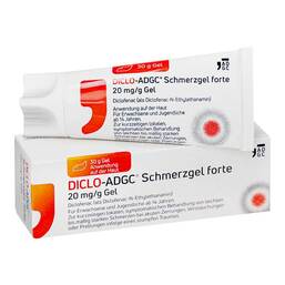 Abbildung: DICLO-ADGC® Schmerzgel forte 20 mg/g 30 g, Gel PZN 18049900