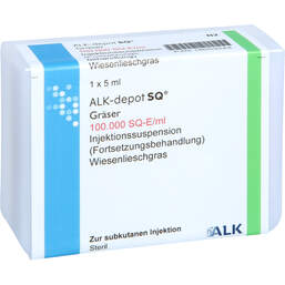 Abbildung: Alk-depot SQ Gräser Forts.1 100.000 SQ-E / ml 1X5 ml, Injektionssuspension PZN 18053244