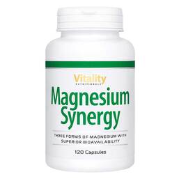 Abbildung: Magnesium Synergy Komplex Glycinat Malat & Citrat Kapseln, 120 St PZN 18053480