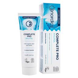 Abbildung: Bio Zahnpasta Complete Pro mit Xylit Nordics Zahncreme, 75 ml PZN 18053936