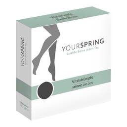 Abbildung: Yourspring strong blickdicht 280den AD 42 / 43 schwarz 2 St PZN 18058572