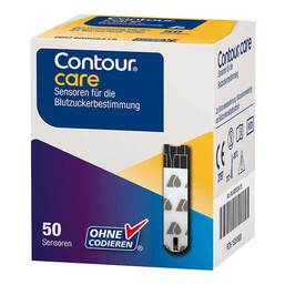 Abbildung: Contour Care Sensoren 50 St, Teststreifen PZN 18059442
