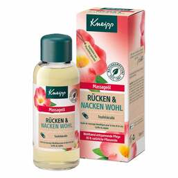 Abbildung: Kneipp Massageöl Rücken & Nacken Wohl 100 ml, Öl PZN 18060221
