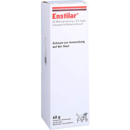 Abbildung: Enstilar 50 µg / g + 0,5 mg / g Schaum zur Anwendung auf der Haut  60 g, Schaum PZN 18065690