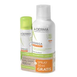 Abbildung: A-Derma Exomega Control Balsam + Spray Promo-Kit 1 St, Balsam PZN 18070952