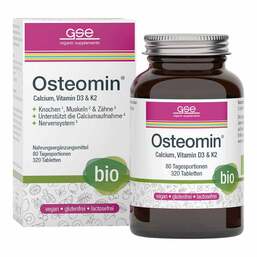 Abbildung: Osteomin Bio Calcium Vitamin D3 & K2 Tabletten 120 St, Tabletten PZN 18076191