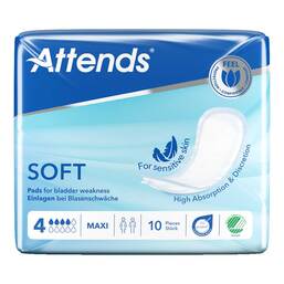 Abbildung: Attends Soft 4 maxi 10 St, Beutel PZN 18082381