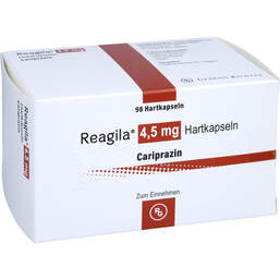 Abbildung: Reagila 4,5 mg Hartkapseln 98 St, Hartkapseln PZN 18083541