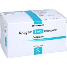 Abbildung: Reagila 6 mg Hartkapseln 98 St, Hartkapseln PZN 18083564