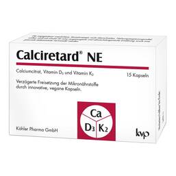 Abbildung: Calciretard NE Kapseln 15 St, Kapseln PZN 18084055