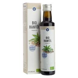 Abbildung: Hanföl Bio kaltgepresst 250 ml, Öl PZN 18094941
